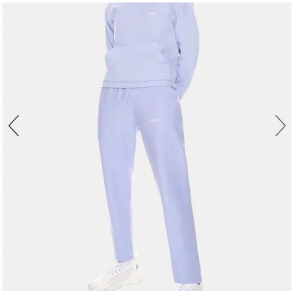 Madhappy Drawstring Waist Straight Leg Sweatpants Blue Size XS